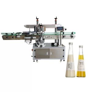 Stroj na etiketování zúžených lahví